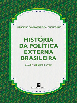 cover image of História da Política Externa Brasileira
